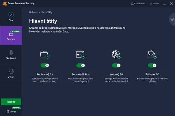 Avast Premium Security: vypilovaný strážce Windows