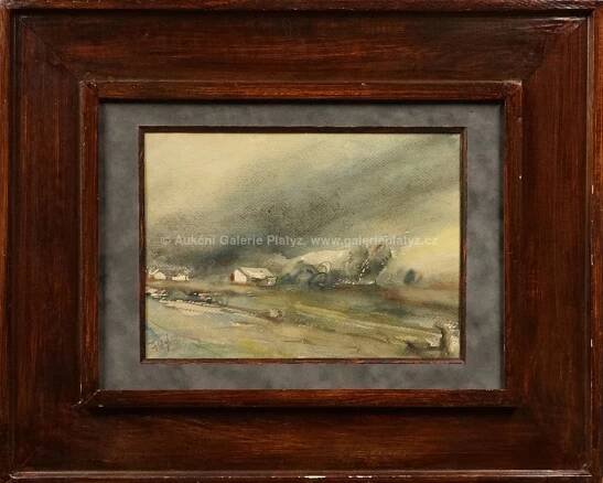 Bedřich Feigl - Před bouří - Aukční Galerie Platýz