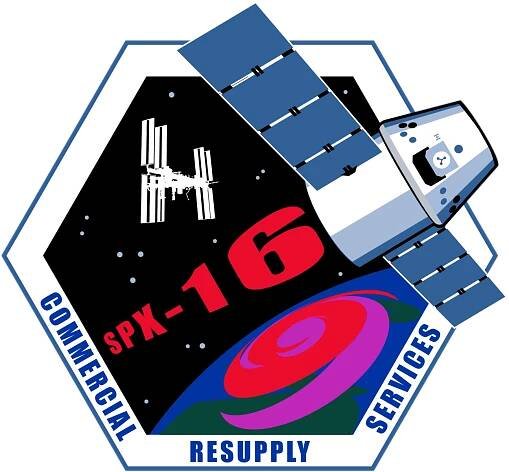 Soubor:SpaceX CRS-16 Patch.png