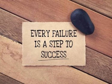 Failure Is An Option -- If We Learn From It