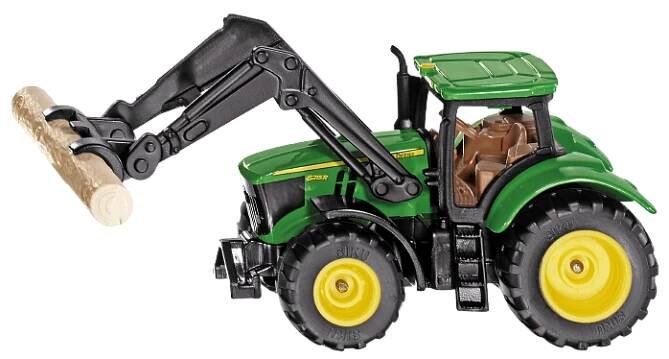 SIKU Blister - traktor John Deere s uchopovačem klád | Bambule Království hraček
