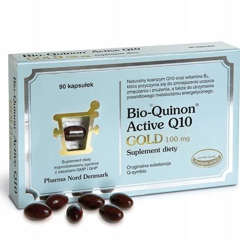 Pharma Nord Q10 GOLD 100 mg- Metabolismus - 90 kapslí.