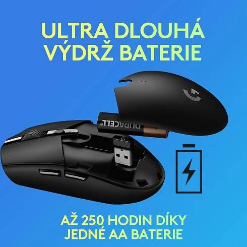 Logitech G305 modrá