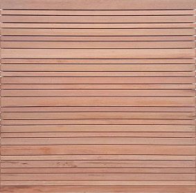Premium Slatted Rhombus Fence Panel – Hardwood 1800x1800mm
