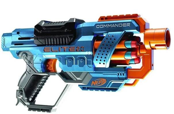 Pistole NERF elite 2.0. Commander RD-6