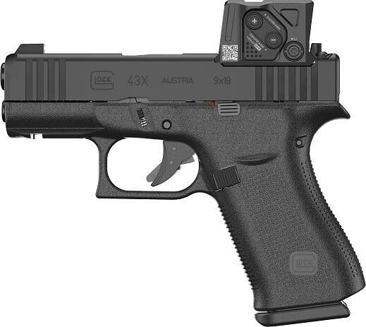 Glock 43X A-CUT s kolimátorem Aimpoint COA