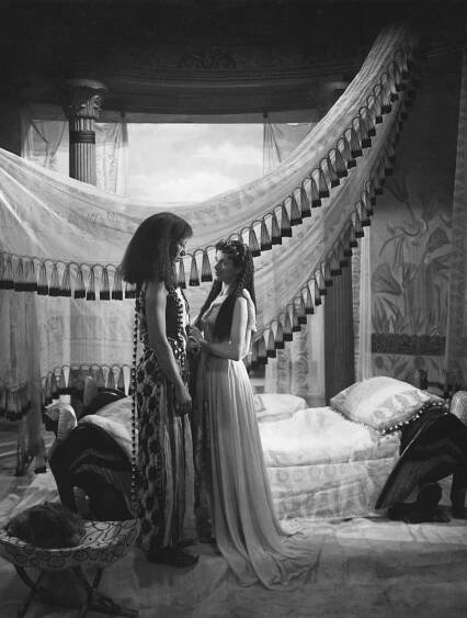 Caesar a Kleopatra - Z filmu - Flora Robson, Vivien Leigh