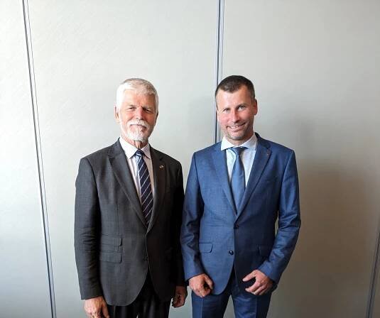 Martin Saska představil Roboprox v MxD v rámci návštěvy české podnikatelské delegace v USA