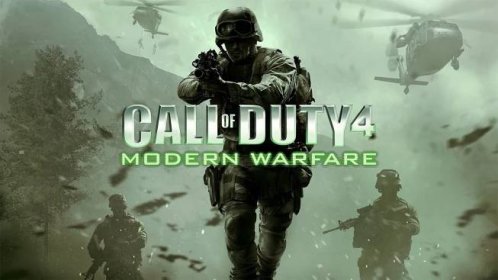 Call of Duty 4: Modern Warfare (2007); key art