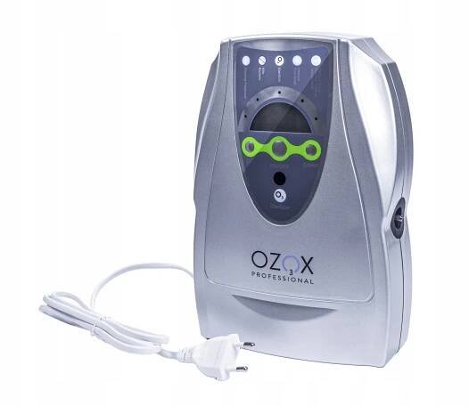 Ozonátor potravin vody apod. OZOX G168 v 2.0 800 mg/h VÝKONNÝ GENERÁTOR OZONU Váha výrobku včetně jednotkového obalu 1.21 kg