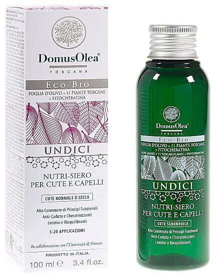 UNDICI Nutri sérum pro normální nebo suchou pokožku hlavy a vlasy, 100 ml