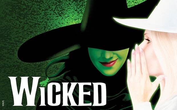 Poster des Londoner Musicals Wicked