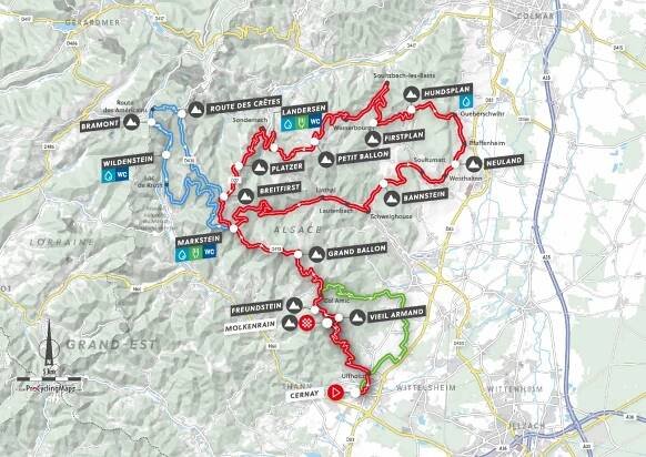 Detailed maps - Procyclingmaps