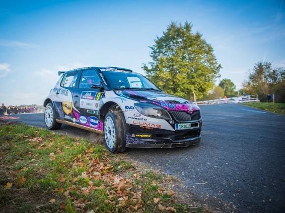 Trněný ovládl Rallye Klatovy, favorizovaný Pech do cíle nedojel