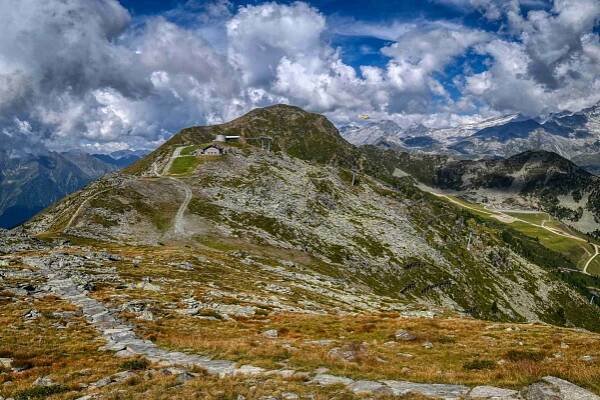 Speikboden a vrchná stanica lanovky