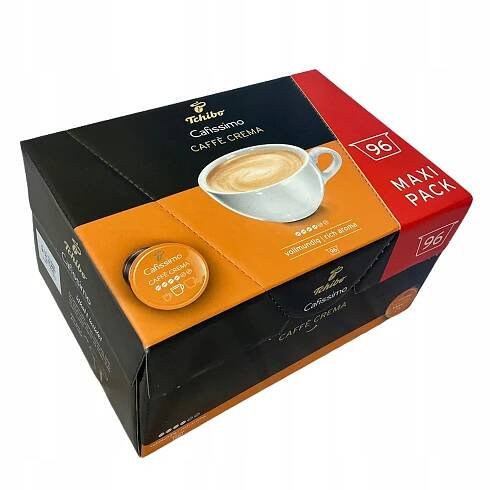 Tchibo Cafissimo Caffe Crema Vollmundig 96 kapslí Dovoz z Německa Počet kusů v balení 96 ks.