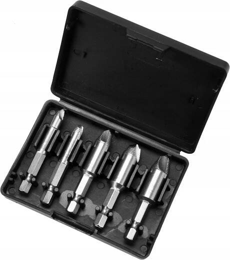 Sada pro vyšroubování přetržených šroubů Yato YT-06035
