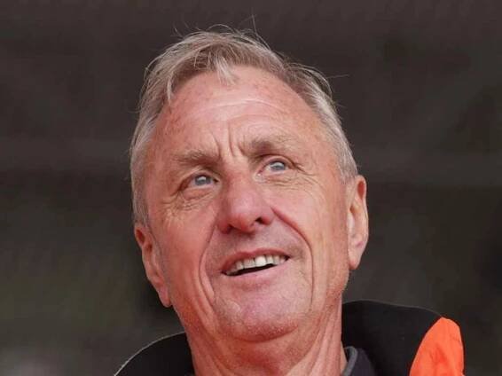 Fotbalová legenda Johan Cruyff.