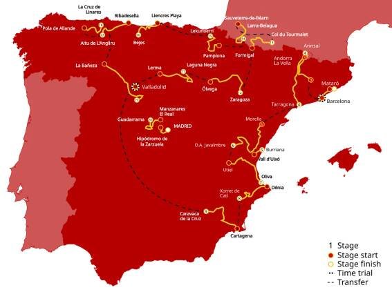 Soubor:Vuelta a España 2023 map.svg