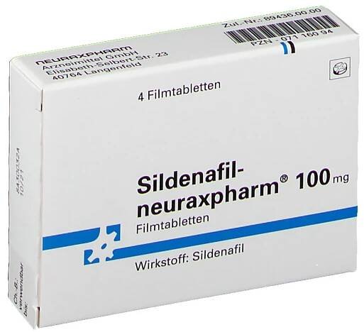 Sildenafil 100mg neuraxpharm