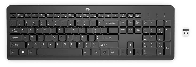 Bezdrátová klávesnice HP 230 (3L1E7AA)