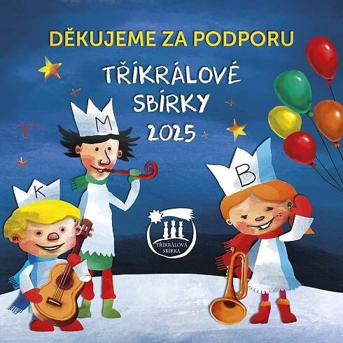 Jubilejní ročník Tříkrálové sbírky je za námi. Máme se z čeho radovat.