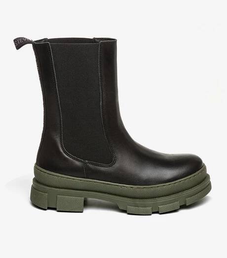 Steve Madden - Černé kožené chelsea boty Steve Madden Filina | ZOOT.cz