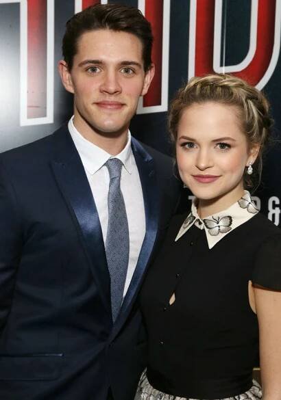 Casey Cott with girlfriend Stephanie Styles