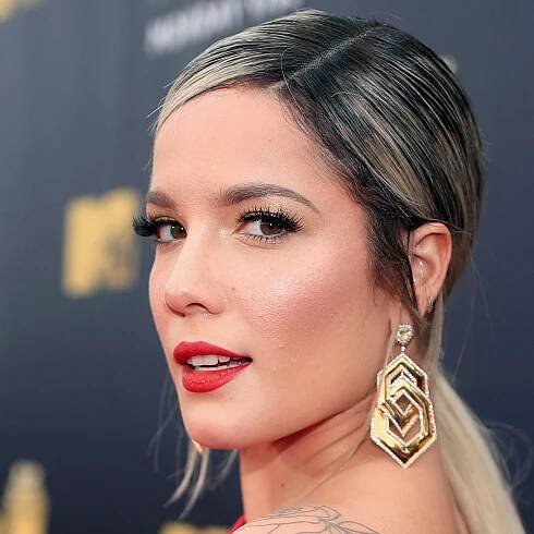 Halsey Reveals New Face Tattoo on Instagram