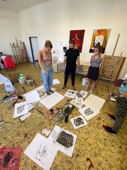 Workshop s Malbou I. a II. | Střední Umělecká Škola v Ostravě