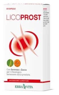 Erba Vita LICOPROST - funkce prostaty, močové cesty, 60 kapslí