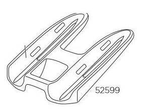 THULE Plastový pojezd pro uchycení kol pro nosič Velocompact 924 (TH52599)