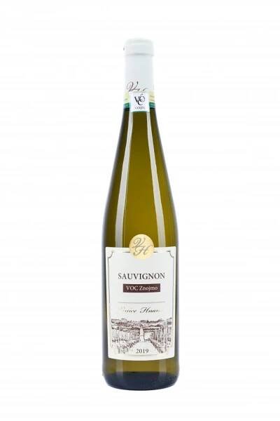 Víno Sauvignon VOC ZNOJMO 2019, voc, Vinice-Hnanice