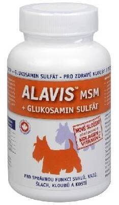 Alavis MSM+Glukosamin sulfát pro psy 60 tablet