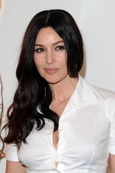 Elegant Monica Bellucci, multi-award-winning actress. Wallpaper