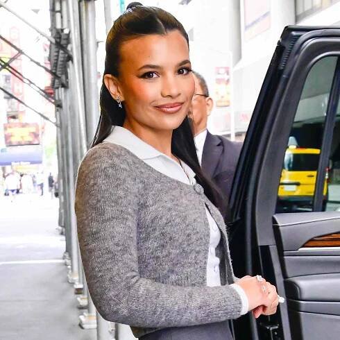 Nikki Rodriguez is seen on August 28, 2025 in New York City