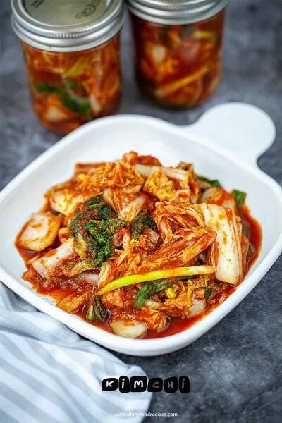 Homemade Kimchi (김치) - Oh My Food Recipes