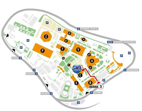 Kontakt | Space Mission park | Výstaviště Brno