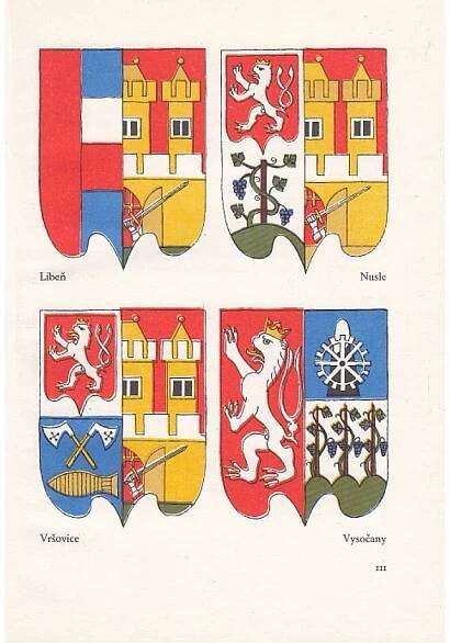 Česká heraldika [znaky, erby, měst, šlechtických rodů, cechů, církve ...