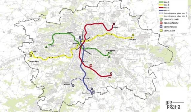Koncepce rozvoje dopravní infrastruktury Prahy