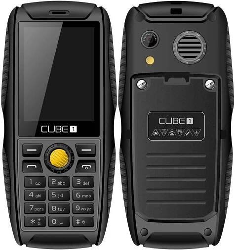 Mobilní telefon CUBE 1 S200 Dual SIM (MTOSCUS200050) černý