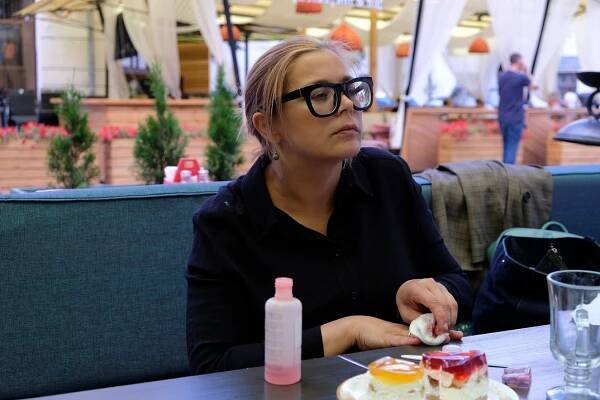 Galka i Gamajun - Z natáčení - Irina Pegova