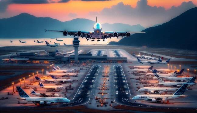 Kde přistává Airbus A380? Největší Letiště Světa! 2