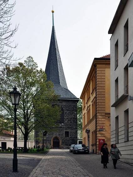 Zvonice u kostela sv. Štěpána