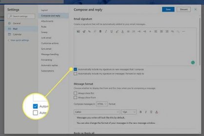 Jak nastavit podpis služby Hotmail na Outlook.com 6