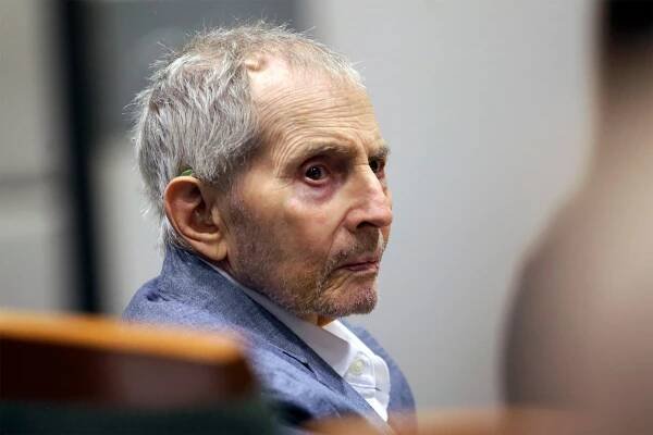 Robert Durst’s missing wife ‘testifies’ through mentor at his trial
