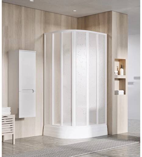 RAVAK Sprchový kout Supernova SKKP6 80x80 195 bílá + pearl nakoupit u OBI