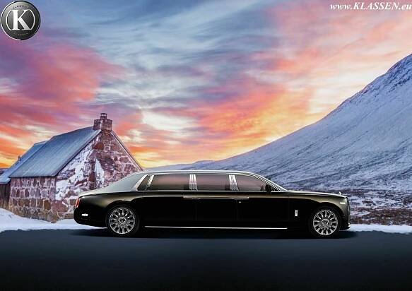 Nestačí vám Rolls-Royce Phantom? Německá firma vám ho ještě o metr prodlouží a udělá neprůstřelným