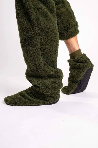 Dupačky teddy dusty green