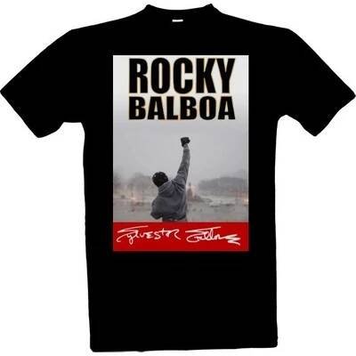 Tričko s potiskem Rocky Balboa pánské černá od 449 Kč - Heureka.cz
